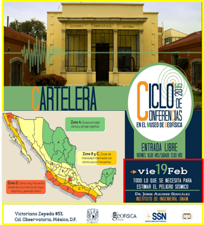 primera charla de geofísica